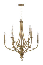  1099-740 - 9 LIGHT CHANDELIER