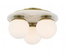  1206-695 - 3 LIGHT SEMI FLUSH MOUNT