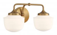  2572-575 - 2 LIGHT BATH VANITY