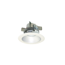  NLCBC2-45130HZW/A - 4" Cobalt Click LED Retrofit, Round Reflector, 750lm / 10W, 3000K, Haze Reflector / White Flange