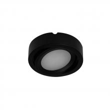  NMP-A27B - 12V Josh Adjustable LED Puck Light, 300lm / 2700K, Black Finish