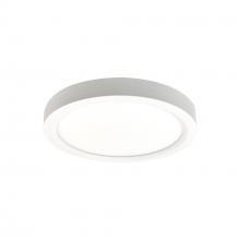 Nora NWELO-8R27WLE4 - 8" wELO LED Surface Mount, 1079lm / 10W, 2700K, 80+ CRI, 120-277V; 0-10V, White