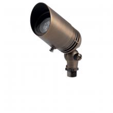 Kichler 15485CBR - 12V MR-16 Adjustable Cowl Brass Accent-Centennial Brass