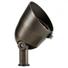 Kichler 16150CBR27 - 2700K 200 Lumen 10 Degree Spot Centennial Brass