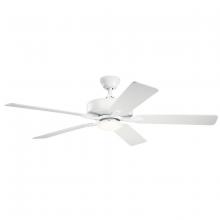  330019WH - 52 Inch Basics Pro Designer Fan