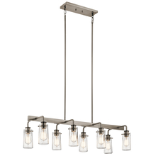  43457CLP - Linear Chandelier 8Lt