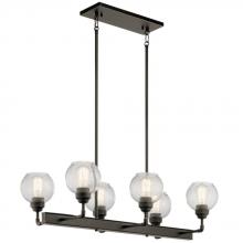  43994OZ - Linear Chandelier 6Lt