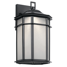  49899BKLED - Kent 14" LED Wall Light Black