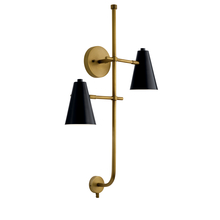  52174BK - Wall Sconce 2Lt