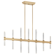  52670CPZ - Linear Chandelier 14Lt