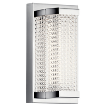  85081CH - Ammiras 3000K LED 1 Light Wall Sconce Chrome