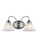  1532-05 - 2 Light Polished Chrome Bath Light