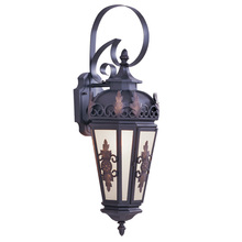  2192-07 - 1 Light Bronze Outdoor Wall Lantern