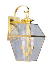  2281-02 - 2 Light PB Outdoor Wall Lantern