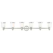  40216-35 - 6 Lt Polished Nickel Vanity Sconce