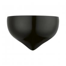  40987-68 - 1 Light Shiny Black Wall Sconce