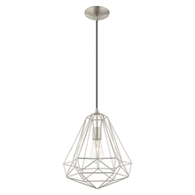  41324-91 - 1 Lt Brushed Nickel Mini Pendant