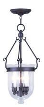  5083-07 - 3 Light Bronze Chain Lantern