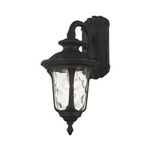  7851-14 - 1 Lt Textured Black Outdoor Wall Lantern