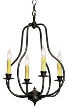  115627 - 15" Wide Epare 4 Light Chandelier