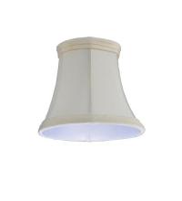  116568 - 5"W X 4.5"H Trumpet Cream Fabric Shade