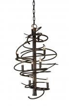  117122 - 18" Wide Cyclone 9 Light Chandelier