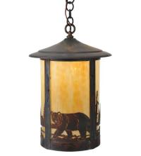  117454 - 12" Wide Fulton Bear Creek Pendant.