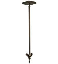  133340 - 8.5"W Mahogany Bronze 3 LT Inverted Pendant Hardware