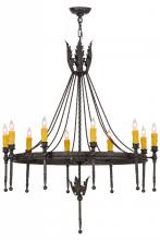  152118 - 36"W Amaury 10 LT Chandelier