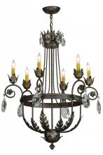  152252 - 26"W Antonia 6 LT Chandelier