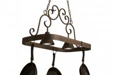  161509 - 32"W Elana 2 LT Pot Rack