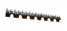  179338 - 82" Wide Tall Pines 8 Light Vanity Light