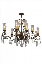  183446 - 62" Long Windsor 14 Light Oblong Chandelier