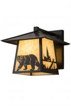  184742 - 12" Wide Stillwater Lone Bear Wall Sconce