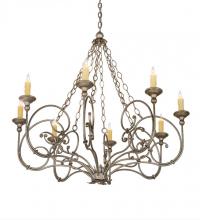  193952 - 42" Wide Rachelle 8 Light Chandelier