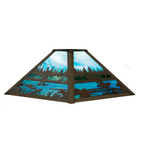  21407 - 13" Square Fly Fishing Creek Shade