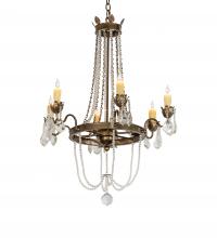  232504 - 28" Wide Dominique Chandelier