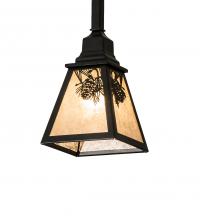  232555 - 6" Wide Winter Pine Mini Pendant