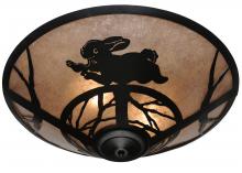  243185 - 22" Wide Rabbit on the Loose Flushmount