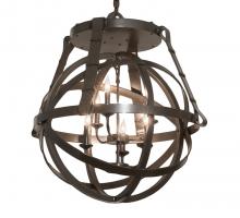  244485 - 32" Wide Gimbal Grinado Chandelier