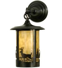  28786 - 8"W Fulton Deer Creek Hanging Wall Sconce