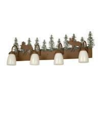  29474 - 35"W Wandering Moose 4 LT Vanity Light