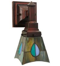  31229 - 5"W Mackintosh Leaf Wall Sconce