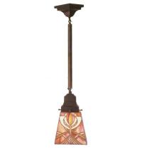  49136 - 5"Sq Glasgow Bungalow Mini Pendant