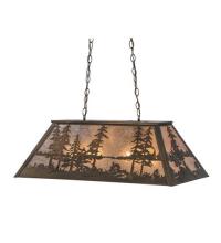  72132 - 33" Long Tall Pines Oblong Pendant