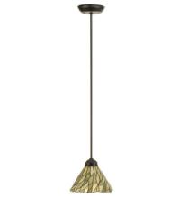  73652 - 8"W Willow Jadestone Mini Pendant