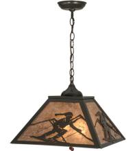  74104 - 16"Sq Alpine Pendant