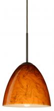  1JC-4470HB-LED-BR - Besa Vila LED Pendant Habanero Bronze 1x9W LED