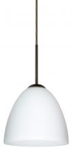  1JT-447007-BR - Besa Vila Pendant Bronze Opal Matte 1x60W Medium Base