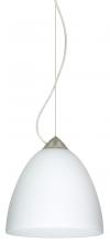  1KX-447007-LED-SN - Besa Vila Cable Pendant Satin Nickel Opal Matte 1x9W LED